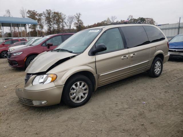 2C4GP54L73R305632 - 2003 CHRYSLER TOWN & COU LXI GOLD photo 1