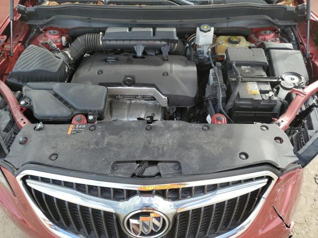 LRBFXCSA6KD022642 - 2019 BUICK ENVISION ESSENCE RED photo 12