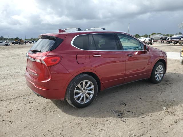 LRBFXCSA6KD022642 - 2019 BUICK ENVISION ESSENCE RED photo 3