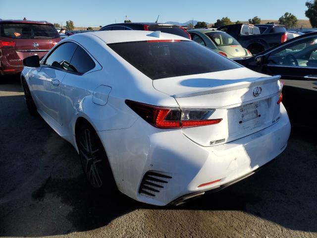 JTHHE5BC4F5001011 - 2015 LEXUS RC 350 WHITE photo 2