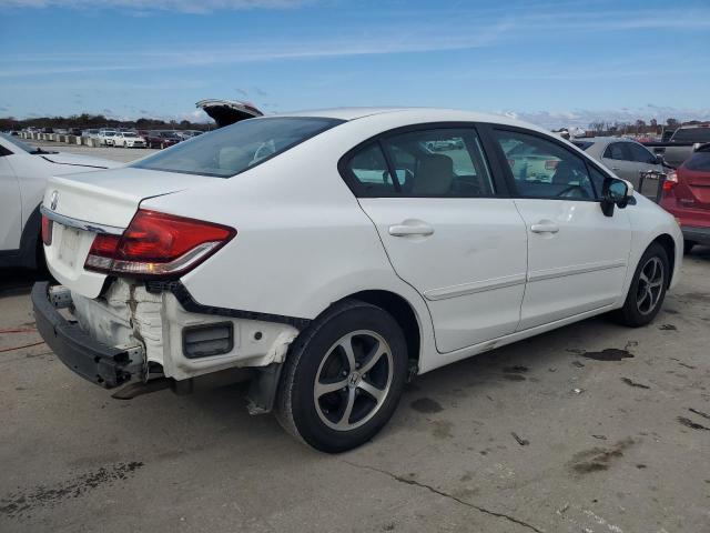 19XFB2F77FE707780 - 2015 HONDA CIVIC SE WHITE photo 3