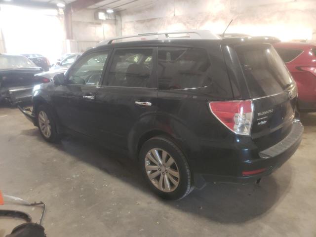 JF2SHBGC3BH772768 - 2011 SUBARU FORESTER TOURING შავი ფოტო 2