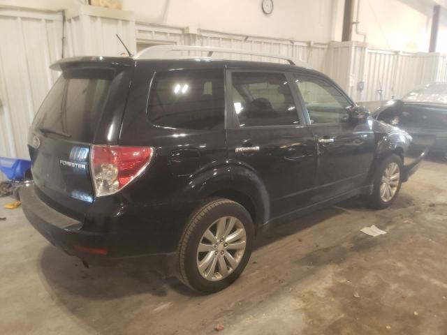 JF2SHBGC3BH772768 - 2011 SUBARU FORESTER TOURING შავი ფოტო 3