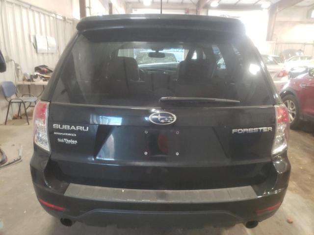 JF2SHBGC3BH772768 - 2011 SUBARU FORESTER TOURING შავი ფოტო 6
