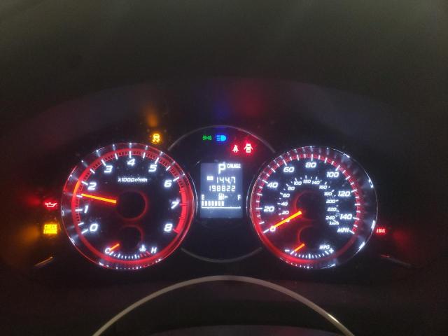 JF2SHBGC3BH772768 - 2011 SUBARU FORESTER TOURING შავი ფოტო 9