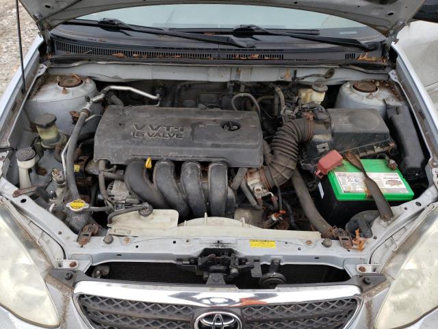 2T1BR32E26C653274 - 2006 TOYOTA COROLLA CE SILVER photo 11