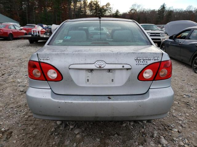 2T1BR32E26C653274 - 2006 TOYOTA COROLLA CE SILVER photo 6