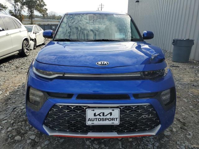 KNDJ53AF2M7758347 - 2021 KIA SOUL GT-LINE TURBO BLUE photo 5