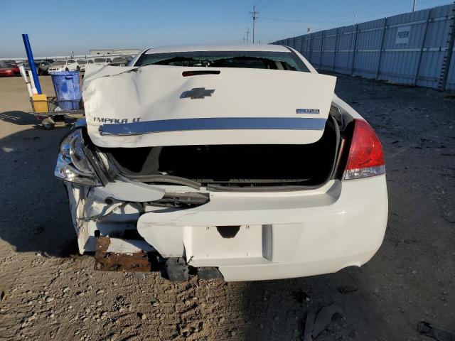 2G1WT57K791310341 - 2009 CHEVROLET IMPALA 1LT WHITE photo 6