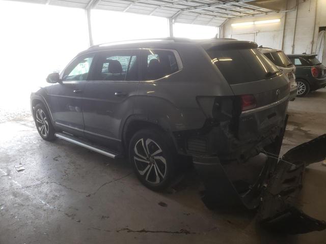 1V2TR2CA3MC541257 - 2021 VOLKSWAGEN ATLAS SEL PREMIUM GRAY photo 2