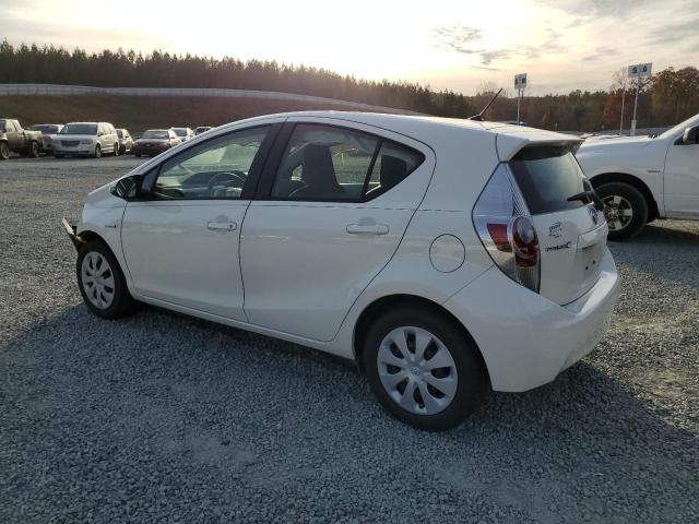 JTDKDTB38D1040137 - 2013 TOYOTA PRIUS C WHITE photo 2