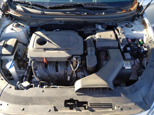 5NPE24AF3KH746880 - 2019 HYUNDAI SONATA SE SILVER photo 11