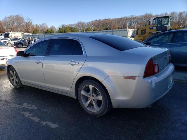 1G1ZC5EU9BF104857 - 2011 CHEVROLET MALIBU 1LT SILVER photo 2