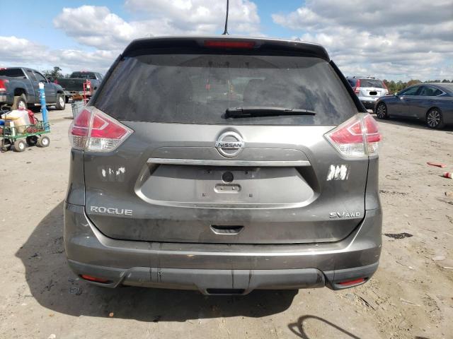 KNMAT2MV1GP710023 - 2016 NISSAN ROGUE S GRAY photo 6