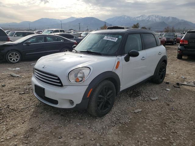 WMWZB3C53BWM00044 - 2011 MINI COOPER COUNTRYMAN WHITE photo 1