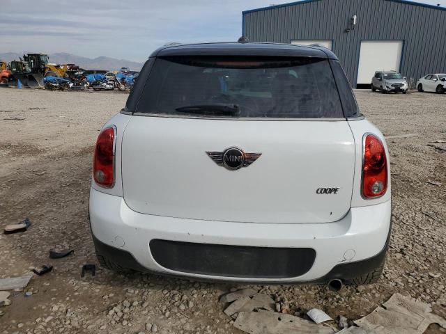 WMWZB3C53BWM00044 - 2011 MINI COOPER COUNTRYMAN WHITE photo 6