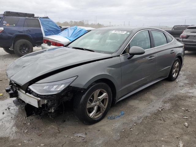 5NPEG4JA7MH096282 - 2021 HYUNDAI SONATA SE CHARCOAL photo 1