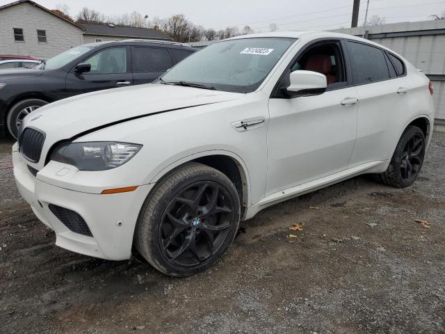 5YMGZ0C57CLL29588 - 2012 BMW X6 M WHITE photo 1