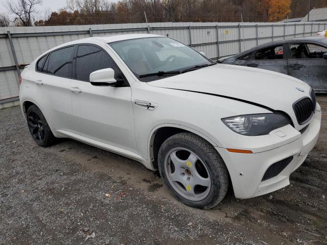 5YMGZ0C57CLL29588 - 2012 BMW X6 M WHITE photo 4