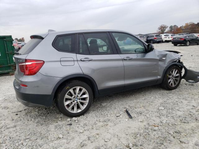 5UXWX9C50E0D18100 - 2014 BMW X3 XDRIVE28I GRAY photo 3