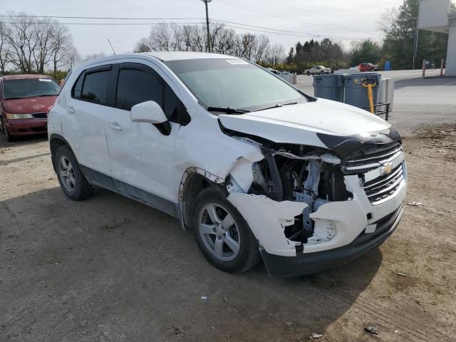 3GNCJNSB6GL256329 - 2016 CHEVROLET TRAX LS WHITE photo 4