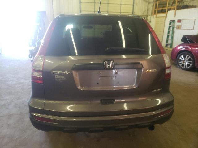 5J6RE4H45BL111372 - 2011 HONDA CR-V SE GRAY photo 6