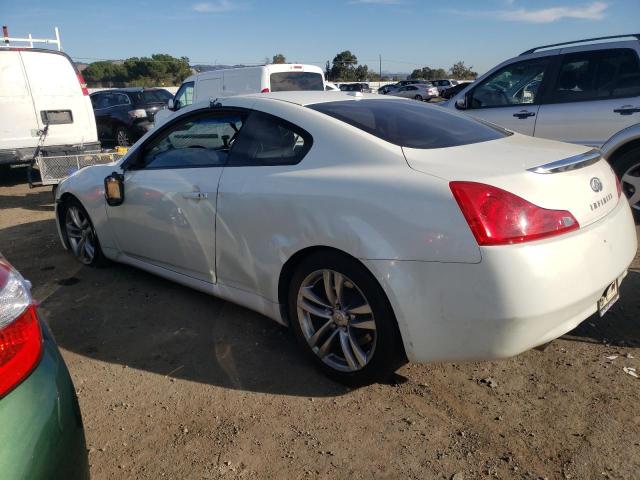 JNKCV64EX8M124187 - 2008 INFINITI G37 BASE WHITE photo 2