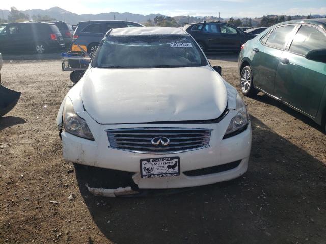 JNKCV64EX8M124187 - 2008 INFINITI G37 BASE WHITE photo 5