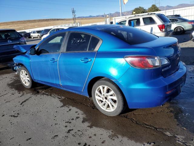 JM1BL1V82C1661287 - 2012 MAZDA 3 I BLUE photo 2