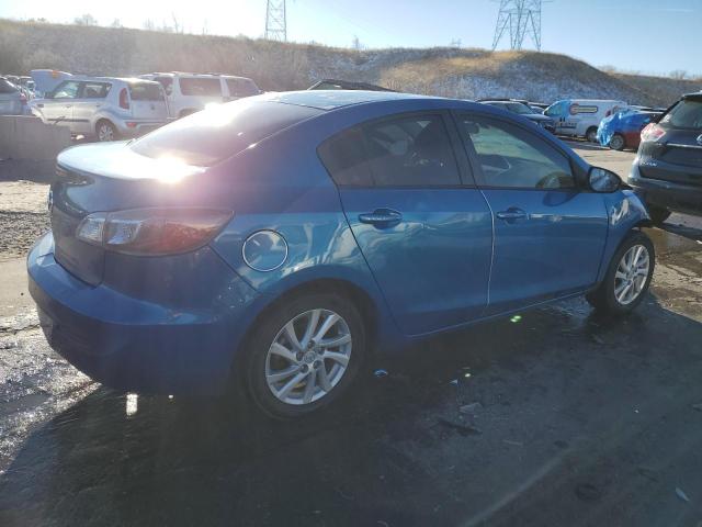 JM1BL1V82C1661287 - 2012 MAZDA 3 I BLUE photo 3