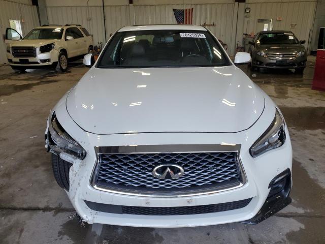 JN1EV7CR3MM754621 - 2021 INFINITI Q50 SENSORY WHITE photo 5