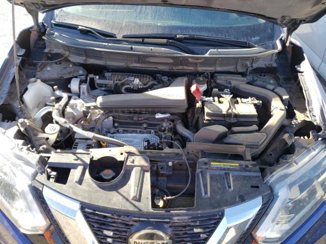 5N1AT2MV9KC794233 - 2019 NISSAN ROGUE S BLUE photo 11