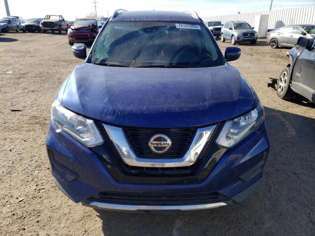 5N1AT2MV9KC794233 - 2019 NISSAN ROGUE S BLUE photo 5