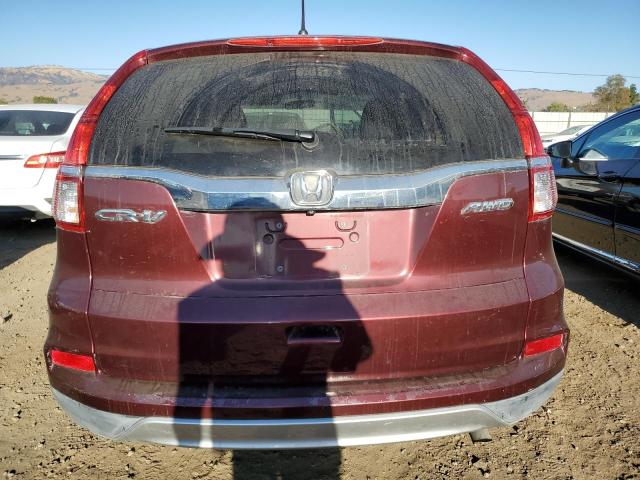 2HKRM4H52FH665464 - 2015 HONDA CR-V EX წითელი ფოტო 6