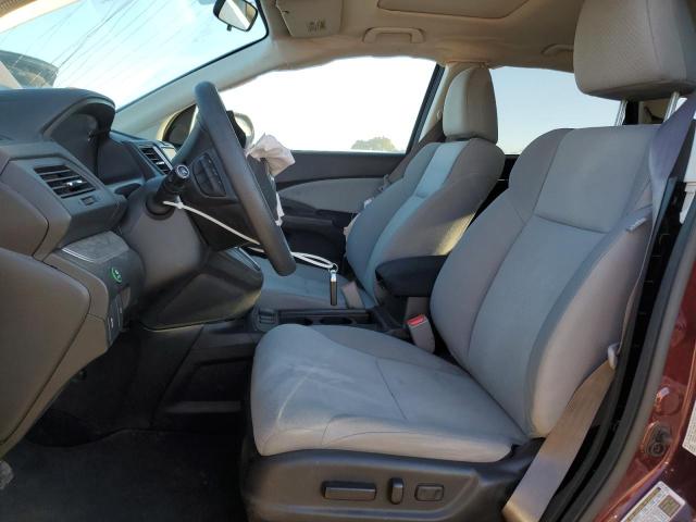 2HKRM4H52FH665464 - 2015 HONDA CR-V EX წითელი ფოტო 7