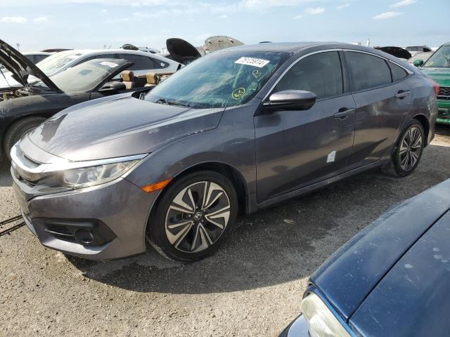 2HGFC1F7XHH649356 - 2017 HONDA CIVIC EXL ნაცრისფერი ფოტო 1