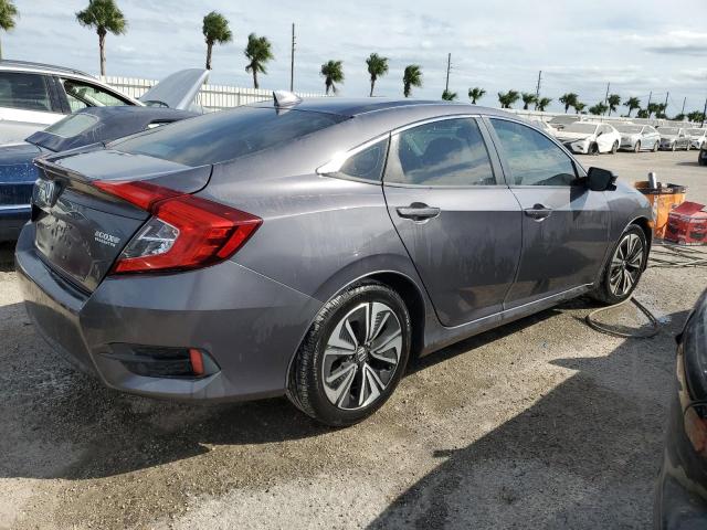 2HGFC1F7XHH649356 - 2017 HONDA CIVIC EXL ნაცრისფერი ფოტო 3