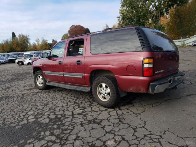 1GNFK16T54J259151 - 2004 CHEVROLET SUBURBAN K1500 BURGUNDY photo 2