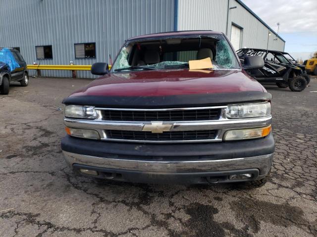 1GNFK16T54J259151 - 2004 CHEVROLET SUBURBAN K1500 BURGUNDY photo 5