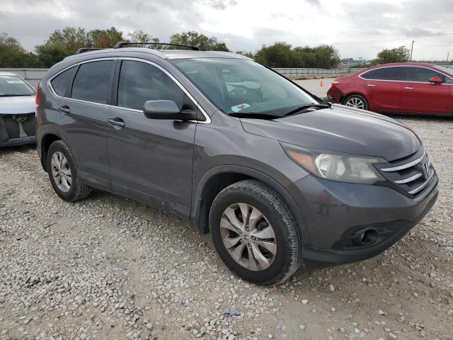 2HKRM4H74EH615116 - 2014 HONDA CR-V EXL CHARCOAL photo 4