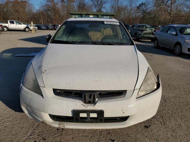 1HGCM66823A096067 - 2003 HONDA ACCORD EX WHITE photo 5