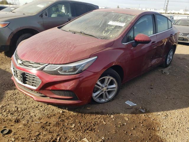 3G1BE5SM4HS558728 - 2017 CHEVROLET CRUZE LT RED photo 1
