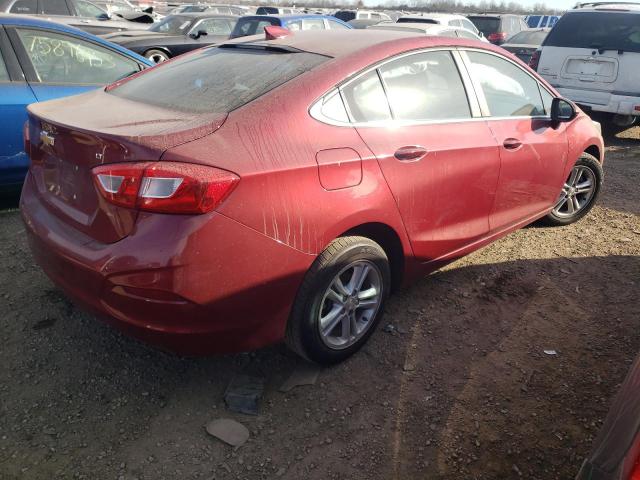 3G1BE5SM4HS558728 - 2017 CHEVROLET CRUZE LT RED photo 3