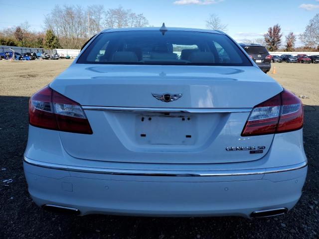 KMHGC4DH1EU265129 - 2014 HYUNDAI GENESIS 5.0L WHITE photo 6