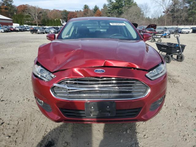 3FA6P0HD5ER197211 - 2014 FORD FUSION SE RED photo 5