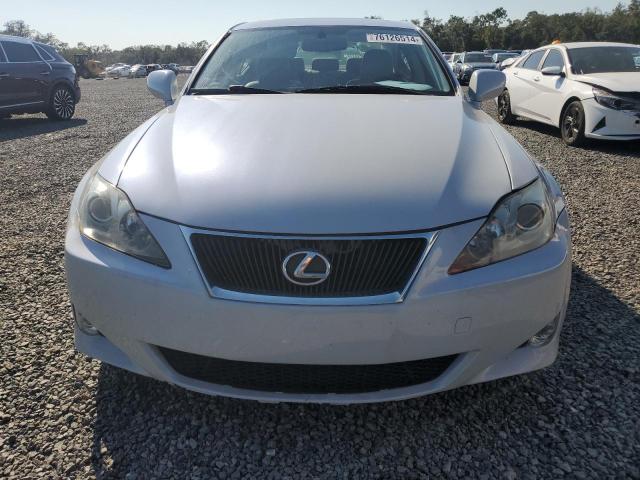 JTHCK262382026148 - 2008 LEXUS IS 250 SILVER photo 5