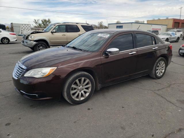 1C3CCBCG7DN623458 - 2013 CHRYSLER 200 LIMITED BROWN photo 1