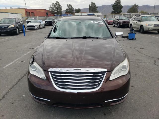 1C3CCBCG7DN623458 - 2013 CHRYSLER 200 LIMITED BROWN photo 5