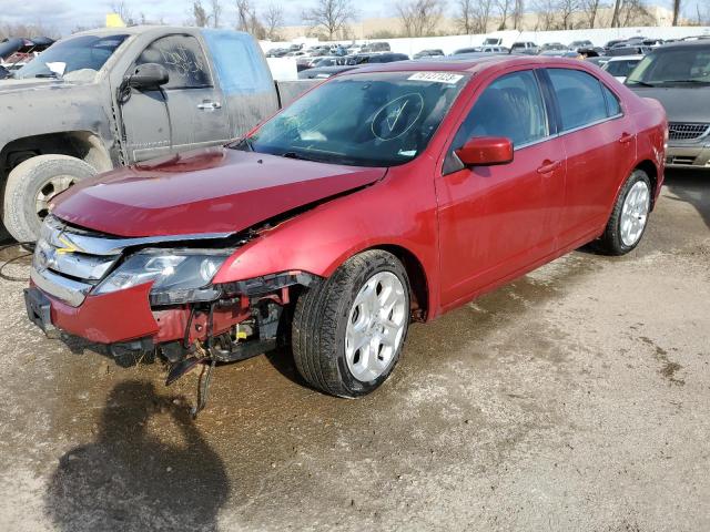 3FAHP0HA5AR431209 - 2010 FORD FUSION SE RED photo 1