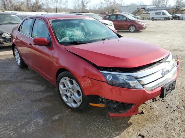 3FAHP0HA5AR431209 - 2010 FORD FUSION SE RED photo 4